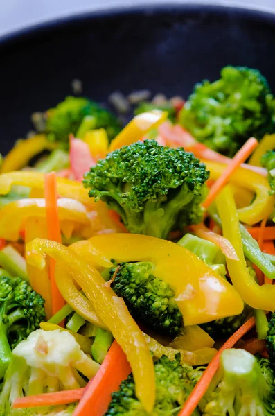 Wok stir fry — Stock Photo, Image