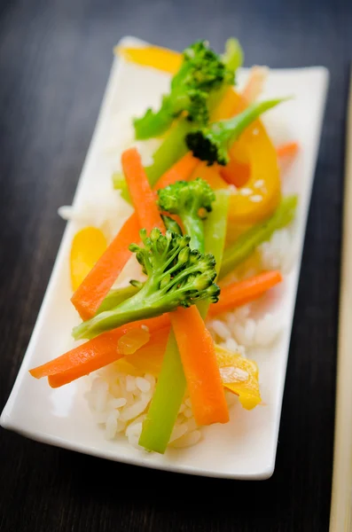 Wok dinner — Stock Photo, Image