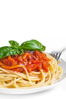 Spagetti whit domates sosu.