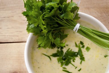 Kremalı Mısır çorbası