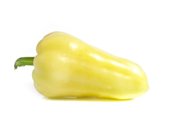 Gul paprika isolerade — Stockfoto