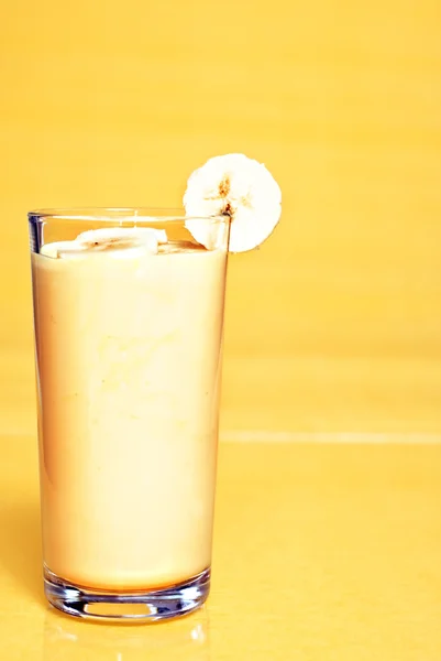 Milkshake de banana — Fotografia de Stock