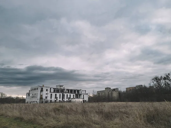 Casa Abandonada Campo — Fotografia de Stock