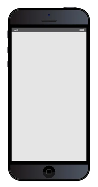 휴대폰 스마트폰 iphon 스타일 — 스톡 벡터
