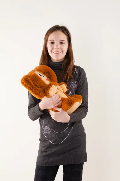 Carino adolescente ragazza — Foto Stock