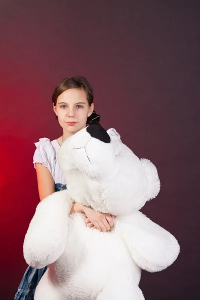 Menina adolescente bonito — Fotografia de Stock