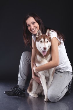 Onu köpek ile sahibi