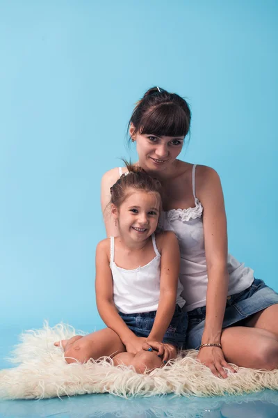 Young mother with daughter — Stock Photo, Image