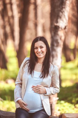 Hamile kadın.