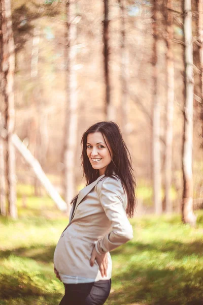 Gravid kvinna — Stockfoto