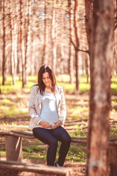 Gravid kvinna — Stockfoto