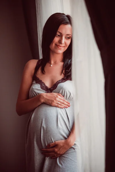 Gravid kvinna — Stockfoto