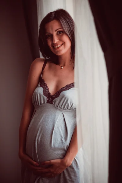 Femme enceinte — Photo