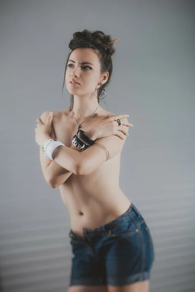 Smyslná sexy žena — Stock fotografie