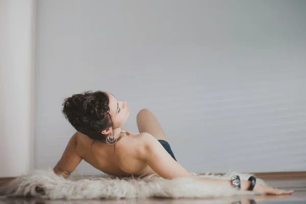 Şehvetli seksi kadın — Stok fotoğraf