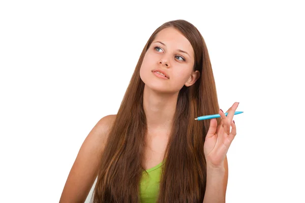 Girl posing in the studio — Stock Photo, Image