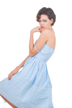 Studio kadın modeli