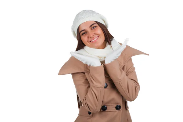 Young woman in outrwear — Stock Photo, Image