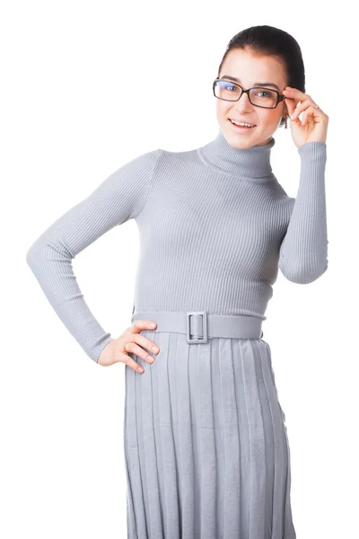 Mujer con gafas — Foto de Stock