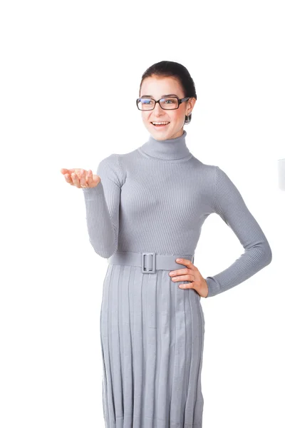 Woman with glasses — Stock Photo, Image