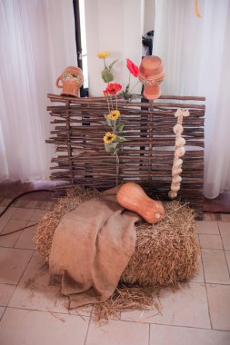 Ukraynaca restaurant dekorasyonu