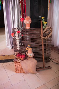 Ukraynaca restaurant dekorasyonu