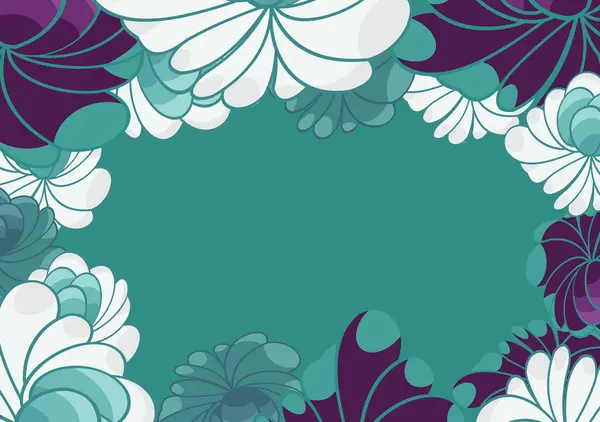 çiçek arka plan kartı