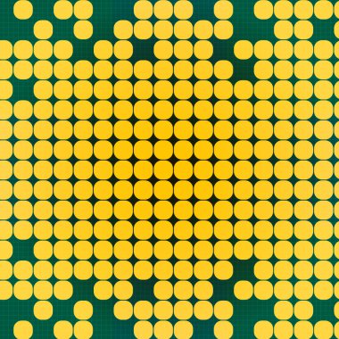 Sarı nokta tasarlamak vektör