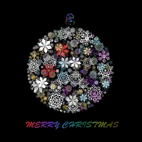 Renkli Noel top tasarım için