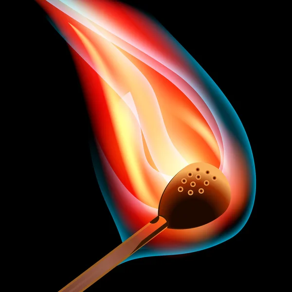 siyah arka plan ile maç