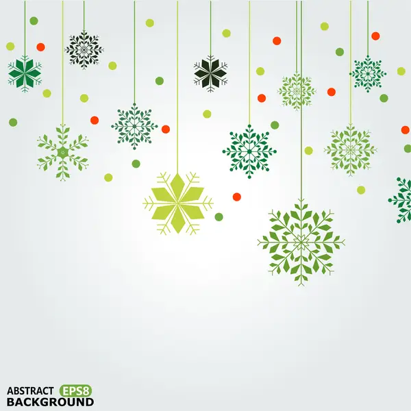 Kar tanelerinin vektör kümesi arkaplanı