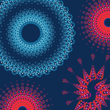 Renkli yıldız desen arkaplanı