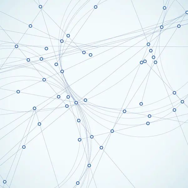 Soyut vektör teknolojisi arkaplanı