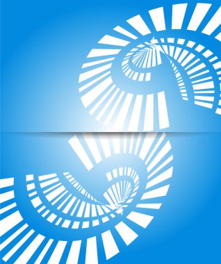 Mavi Soyut Teknoloji Arkaplanı