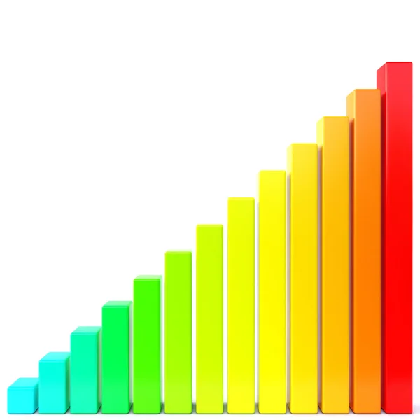 Colorful chart — Stock Photo, Image