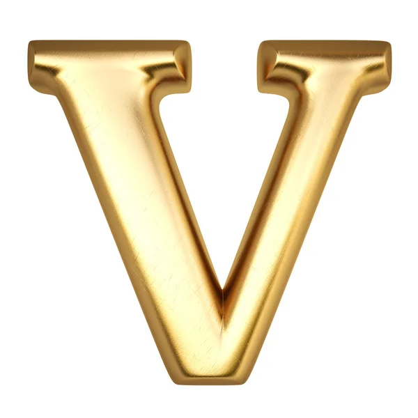 Letter V — Stock Photo, Image