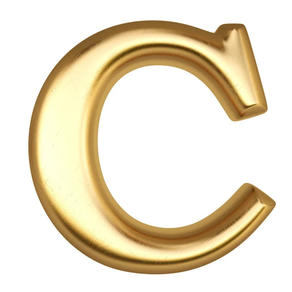 Litera c — Zdjęcie stockowe