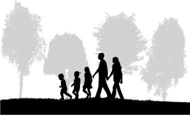 Aile bir yürüyüş