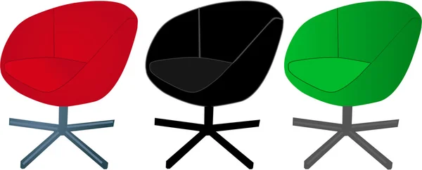 Chair set — Stock Vector