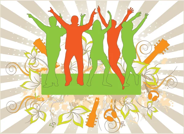 Party people — Stock Vector