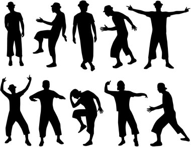 erkekler etkinlik, vektör