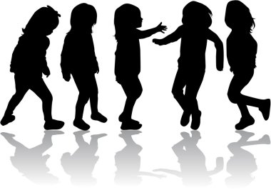 Çocuk Siluetleri