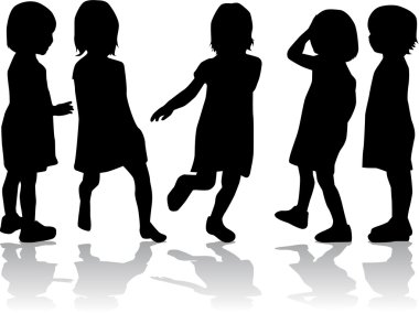 Çocuk Siluetleri