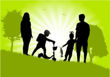 Aile silhouettes