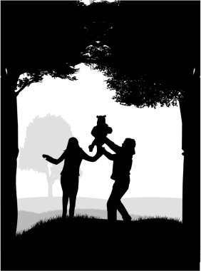 Aile silhouettes