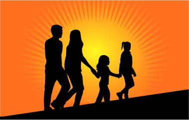Aile yürüyüş 