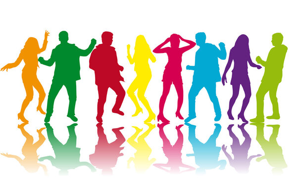 Танцующие силуэты
