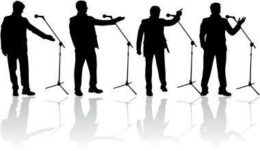 mikrofona konuşuyorum. 