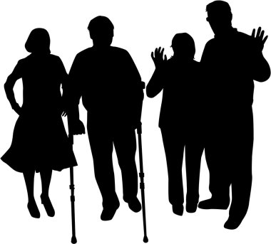 Aile silhouettes