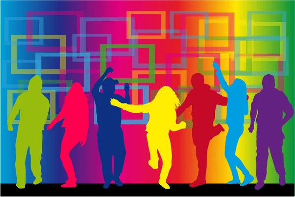 Party people — Stock Vector
